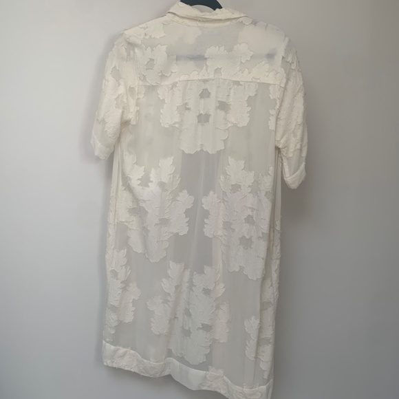 Aritzia Wilfred Hemistiche Dress in White (Size S) - Picture 11 of 11